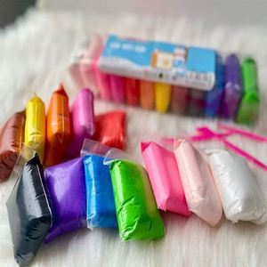 Colorful Magic Fluffy <b>Slime</b> Clay Plastic Educational Toy for Kids Modeling & Playing Soft and Model-Friendly in PP Bag - Product Image 2