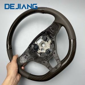 Volant de sport en bois de pêche de haute qualité pour VW Volkswagen <span class=keywords><strong>Golf</strong></span> 6 <span class=keywords><strong>7</strong></span> MK7 GTI <span class=keywords><strong>GTD</strong></span> GTE Polo Passat CC Accessoires de voiture - Product Image 4