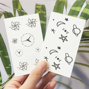 Personalizado mejor calidad Sailor Moon diseño piel segura impermeable <span class=keywords><strong>tatuaje</strong></span> pegatina lindo dibujos animados <span class=keywords><strong>de</strong></span> larga duración <span class=keywords><strong>tatuaje</strong></span> pegatinas - Product Image 6