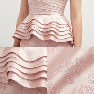 <span class=keywords><strong>Robe</strong></span> de soirée de luxe en satin plissé, coupe sirène, sans bretelles, pour demoiselles <span class=keywords><strong>d</strong></span>'<span class=keywords><strong>honneur</strong></span> élégantes et fêtes de mariage (vente en gros) - Product Image 2