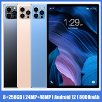 Sıcak Fırsat OEM 10.1 İnç Deca Core Tablet PC Android 12 8GB+256GB Dokunmatik Ekranlı İş Android Tablet Pedi Özelleştirilebilir