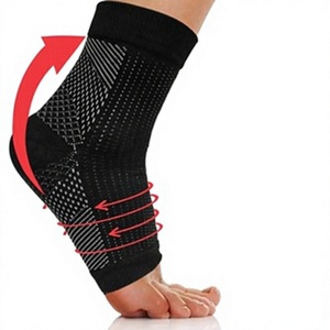 Calcetines de Compresión Unisex para Adultos, Transpirables, Tejidos, con Soporte para Correr, Deportes de Verano, Finos, de Color Sólido, Spandex y Poliéster - Product Image 3