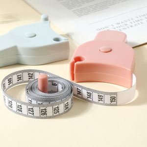 Regla de Medición Retráctil Autoblocante Portátil con Escala Dual en Pulgadas y CM para Medir el Cuerpo, Herramienta de Costura - Product Image 6