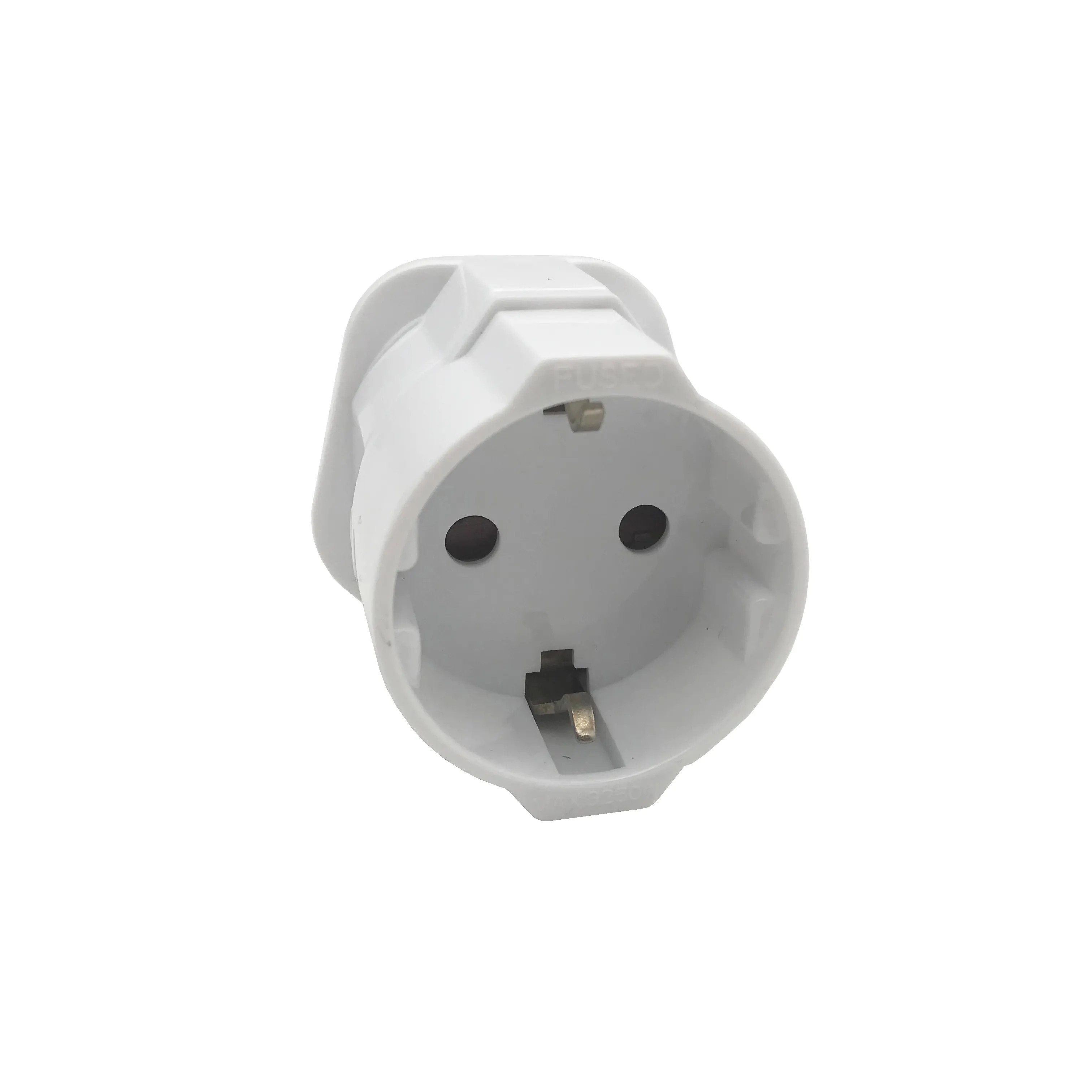 EU to UK Plug Adapter Slim UK Travel Power Plug Adapter Converter for Dual Voltage