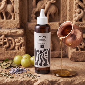 Wholesale Rate Relaxing Natural Fragrance Deep <b>Penetrating</b> AyuVe Aroma Blend <b>Oil</b> P 150ml - Product Image 3