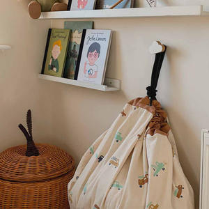 Auto Print Draagbare Speelmat Gemakkelijk te Dragen Reistas voor Kinderen 2-in-1 Speelgoed Opbergzak met Trekkoord - Product Image 3