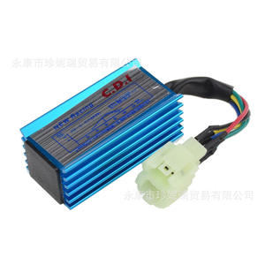 Nouvelle Boîte d'allumage CDI Bleue 6 broches en Aluminium pour Scooter GY6 50 125 150cc – Idéale pour la Mise à Niveau et la Réparation - Product Image 3