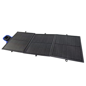 OEM 60W Foldable Portable Customized Blue Color Blanket <strong>Solar</strong> Panel Kit Folding for Caravan ,Camping Power <strong>Charing</strong> - Product Image 1