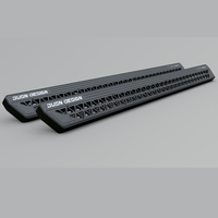 Estribos Laterales de Aleación de Aluminio Antirrobo para Camioneta 4x4, para Ford F150 F-150 Ranger Raptor 2015 Revo 2021 Bronco