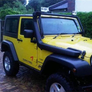 Shanghai Sanfu J172 JK <span class=keywords><strong>Snorkel</strong></span> نظام 4x4 مجموعات جهاز الخوض أسود ABS سيارة غص لje ep W rangler JK 07 + - Product Image 1