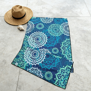 Telo Mare Estivo Moderno in Microfibra Riciclata, Personalizzabile con Logo, Asciugatura Rapida e Altamente Assorbente, con Design Stampato per Spiaggia e Sabbia - Offerta Speciale - Product Image 3