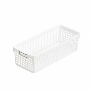 Cesto portaoggetti Inomata nome lungo in colore bianco - Product Image 1