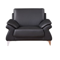 Vente en Gros Meubles de Réception Canapé Moderne Canapé de Bureau Moderne de Luxe en Cuir