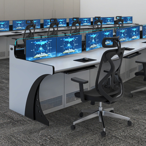 Bureau de salle de contrôle professionnel moderne Jingchengchuangxin Jccx-d Bibo |   Console ergonomique avec fonction intégrée - Product Image 1