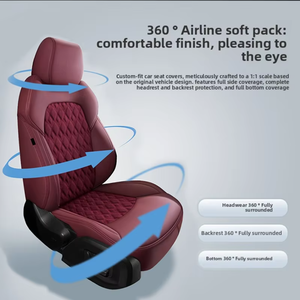 ที่หุ้มเบาะหนังลายเพชรสำหรับ Toyota RV4 /highlander/sequoia/fj cruiser/land Cruiser camry/corolla/avalo/<span class=keywords><strong>yaris</strong></span> - Product Image 3