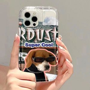 Occhiali da sole gatto e cane custodia per telefono trasparente coppia impermeabile custodia per telefono simpatico gatto custodia all'ingrosso - Product Image 5