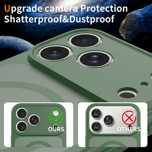 Coque de téléphone magnétique en TPU souple mat, protection intégrale antichoc semi-transparente pour iPhone 17 16 Series - Product Image 6