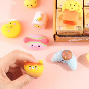 ของเล่นบีบคลายเครียด BoTu ชุด 16 ชิ้น ของเล่นจำลองอาหารน่ารัก กล่องสุ่มของเล่นขนมหวานสุดเซอร์ไพรส์สำหรับเด็ก - Product Image 3