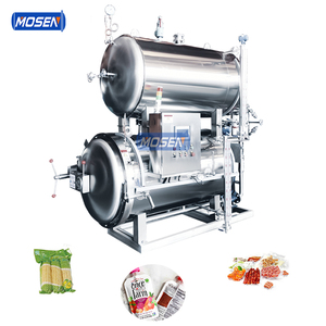 Nước công nghiệp ngâm nồi hấp khử trùng máy vặn lại cho túi đóng hộp thực phẩm gói mềm với nồi hơi - Product Image 6