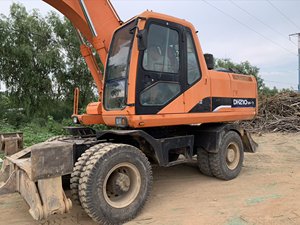Excavadora de Ruedas Usada de Alta Calidad, Original de Corea del Sur, Hyundai 210W-7, Máquina de Movimiento de Tierras de Segunda Mano en Venta con Certificación CE - Product Image 4