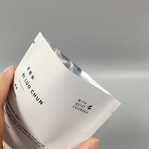 Tùy Chỉnh In Tái Chế Nhựa Phẳng Nhiệt Con Dấu Nhôm Lá Bột Gói Phân Hủy Sinh Học Tùy Chỉnh Túi Trà Phong Bì - Product Image 6