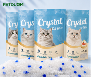 Fabricant OEM de litière pour chat en gel de silice de qualité supérieure, sable pour chat en gros - Product Image 1