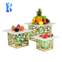 Équipement de cuisine de restaurant Okey, stands de buffet pour le thé de l'après-midi, réchauds à buffet, décoration de buffet, présentoirs de nourriture pour la restauration