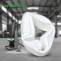 Sacs de collecte de poussière robustes sur mesure OEM de 22 m pour aspirateur industriel, sacs en plastique pour collecteur de poussière de construction