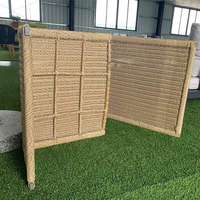 Chaise de plage extérieure moderne personnalisée avec PE rotin jardin patio chaise durable en métal pour cour ou hôtel