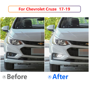 Sửa đổi đèn LED chạy ban ngày, chuyên dụng dòng chảy lần lượt đèn tín hiệu, lái xe Đèn trang trí cho Chevrolet Cruze 2017-2019 - Product Image 5