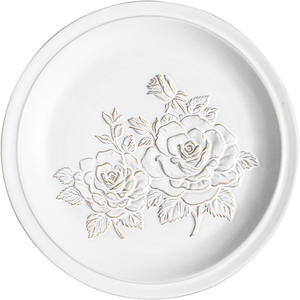 Assiette occidentale de luxe à motifs français, assiette plate pour steak, assiette à dessert en céramique, assiette de petit-déjeuner, magnifique vaisselle - Product Image 1