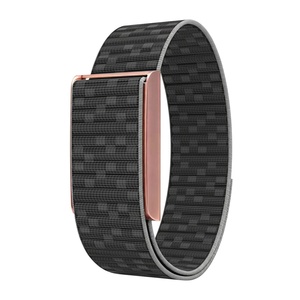สายรัดข้อมือไนลอนแบบใหม่พร้อมกรอบสีเงิน/สีดำ/สีโรสโกลด์สำหรับ Amazfit Helio สายรัดข้อมือแบบเวลโครสำหรับเล่นกีฬา ปรับได้ ขนาด 24 มม. ระบายอากาศได้ดี - Product Image 2