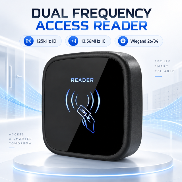 Wholesale NFC Card Reader Wiegand 26/34 13.56MHz RFID OEM Custom Version D81 for Door Access Control Systems