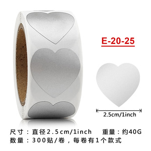 Venta al por mayor transparente rascador revestimiento de lotería pegatinas rollo de etiquetas adhesivas para embalaje de regalo y sellado para artículos de regalo - Product Image 2