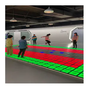 Ímã portátil 3d infinito espelho jogo ativo pista de dança/sensor de azulejos de piso de LED/tapete de piso iluminado para venda