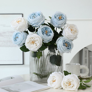 <b>Artificial</b> Rose <b>Bouquet</b> 45cm Silk Flower Wedding Table Decoration Home Decor Prop - Product Image 4