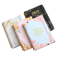Carnet à couverture souple avec motif marbré personnalisé, format A5, cahier d'exercices pour étudiants, reliure cousue, options multicolores, parfait pour l'école