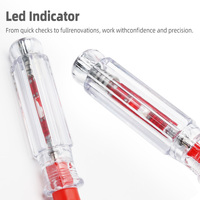 Stylo testeur de tension à induction avec fonction de détection de tension, stylo de test pour inspection de circuit, modèle 999 AS, poignée 40Cr, stylo testeur