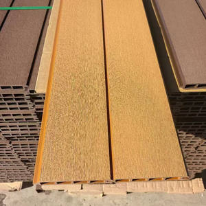 Panneau de clôture décoratif 3D en WPC 2026, composite bois-aluminium, pour jardin extérieur, intimité personnalisée, facile à installer - Product Image 2