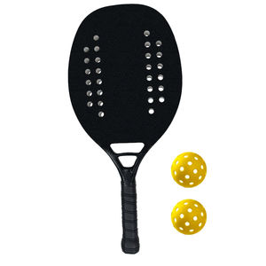 Fabricante profesional OEM diseño personalizado barato al por mayor raqueta de tenis de playa fibra de carbono raquetas de Pádel raquetas de tenis de playa - Product Image 4