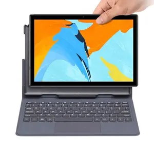10 英寸平板 4G Deca 核心 4Gb 内存 Android 平板电脑与键盘和双 sim卡, 坚固的 android 平板电脑