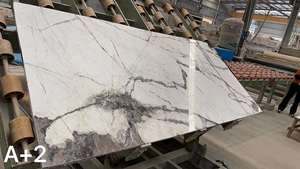 <span class=keywords><strong>Precio</strong></span> de fábrica <span class=keywords><strong>Invisible</strong></span> Bluetta azul gris mármol Iceberg blanco azul gris mármol pulido losa azulejo proyecto cortado a medida - Product Image 5