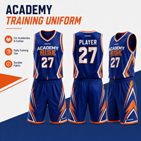 Uniformes de Baloncesto Reversibles Personalizados Elite Pro para Adultos, para Campamentos de Academia, Transpirables, DriFit, que Absorben la Humedad, Estampados