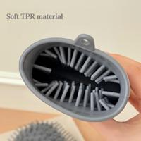 ZMaker Nouveau Style Tasse de Nettoyage Portable pour Pattes de Chien, Lave-Pattes pour Animaux avec Brosse de Nettoyage pour Chiens et Chats, Massage et Toilettage des Griffes Sales