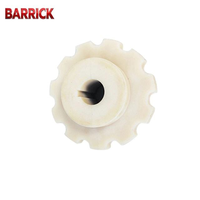 Pignons de transmission et de renvoi en plastique POM OEM pour chaîne de convoyeur 820 Flex et Flat Top dans les lignes d'emballage alimentaire