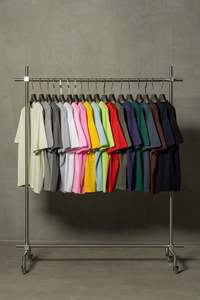 Camiseta de Hombre de Alta Calidad, 100% Algodón, Talla Grande, Bordado 3D, Chenille, Estilo Casual Urbano - Product Image 6