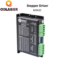 QDLASER Leadshine M542C Pilote de moteur pas à pas 2 phases 24-48VDC, pour le contrôle de mouvement de précision dans les équipements laser