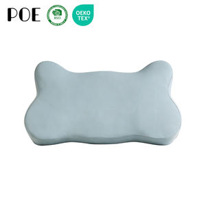 หมอนรองคอเมมโมรี่โฟมแบบออร์โธปิดิกส์ ปรับแต่งได้ตามหลักสรีรศาสตร์ ซักล้างได้ บรรเทาอาการปวดคอ รูปทรงคลื่น พกพาสะดวก ใช้ในโรงแรมได้ - Product Image 1