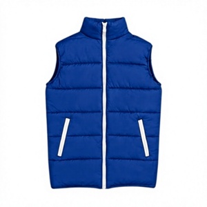 <b>Mens</b> Bulk Puffer <b>Vest</b> Lightweight <b>Winter</b> Sleeveless Quilted Warm Jacket Outdoor Casual Fashion Clothing Wholesale Manufacturer - Product Image 1