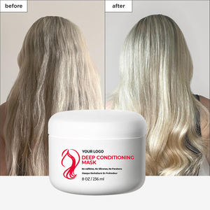 Mascarilla Profunda de Algas y Rosa Mosqueta 236ml, Marca Privada OEM, Vegana, Sin Frizz, Hidrata y da Brillo - Product Image 5